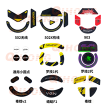 鼠標玻璃腳貼、腳墊